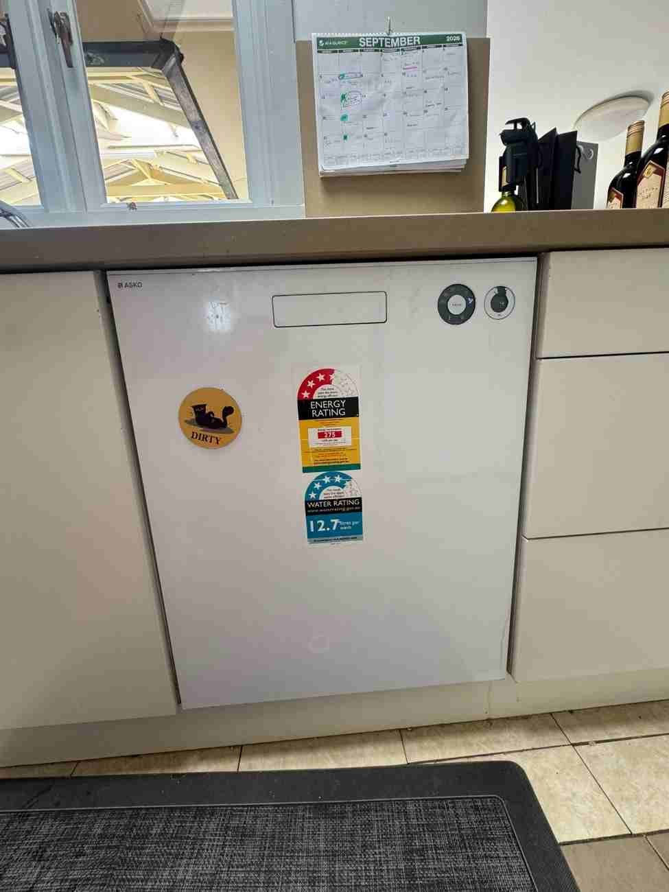 Dishwasher installation completed for a North Shore customer